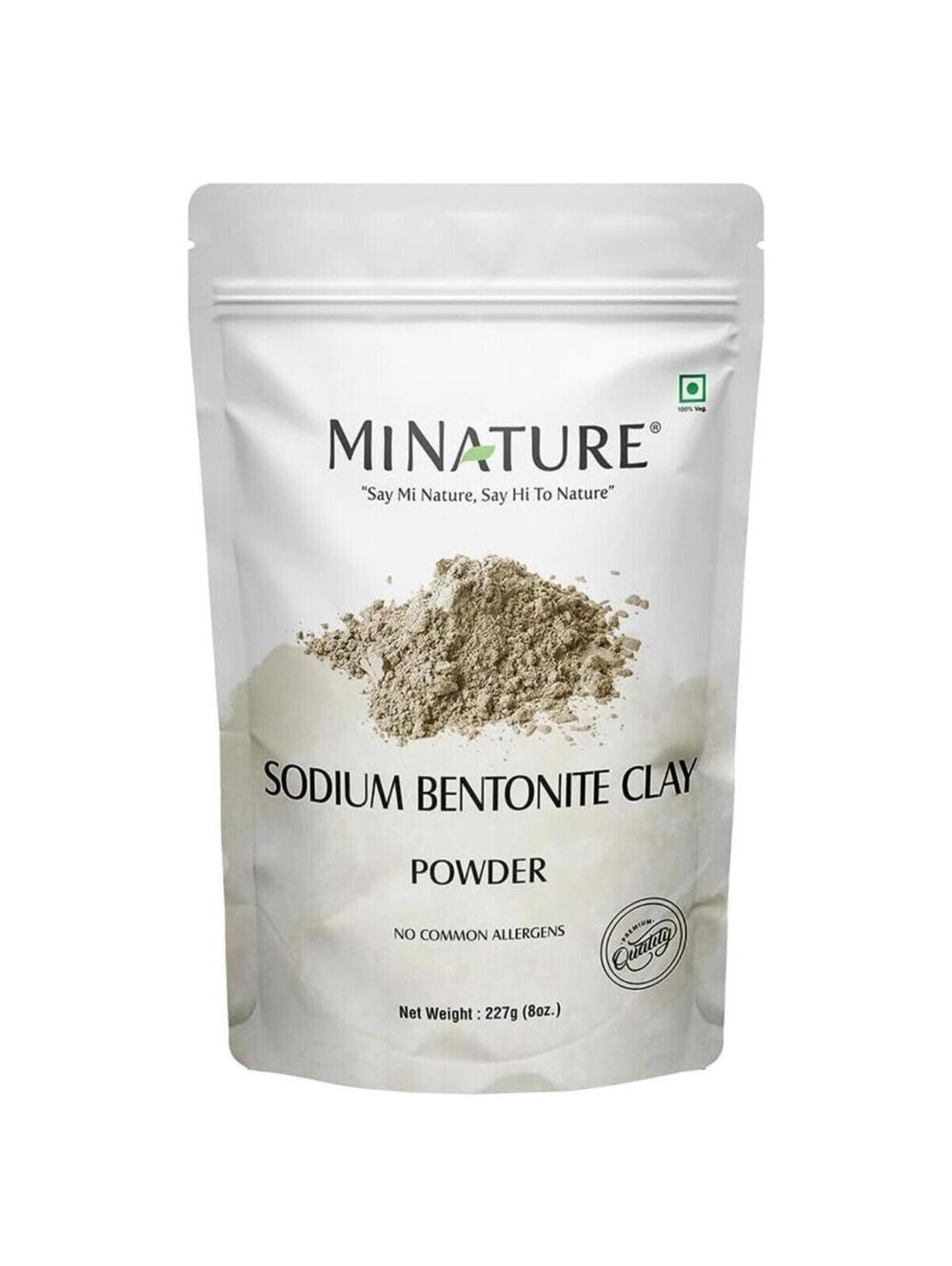 Sodium Bentonite Clay Powder by Minature 8oz Bag Brand New